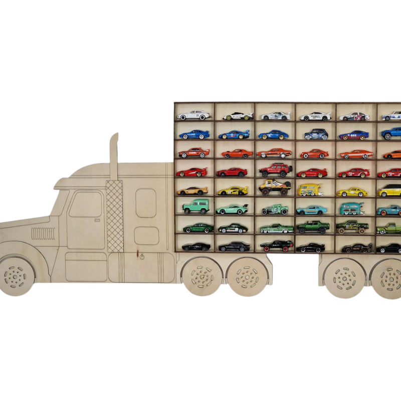 TIR stil American pentru 48 de mașinuțe